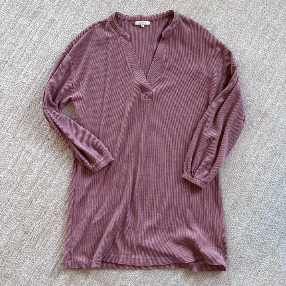Z Supply Dusty Rose Tunic Top